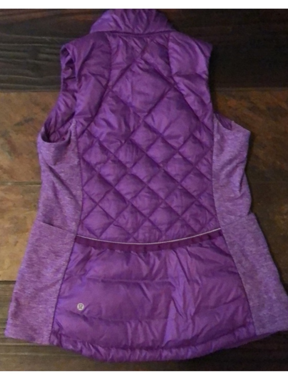 Women’s Lululemon Purple Quilted Sleeveless Vest size 4 - Picture 2 of 12